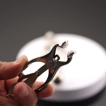 BDSM Bondage Nipple clamp Sex Breast Clamp Clips Stainless Steel Metal Nipple Shaking Clamps Breast Clip Sex Slaves Sex Shop 18+ 6