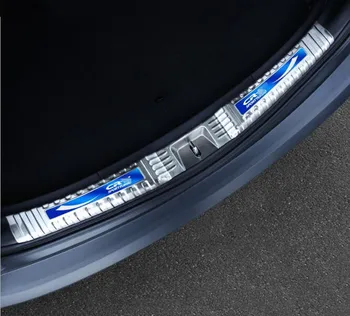 

1 Set Stainless Steel For Honda CRV 2017 Car Rearguards Trunk Outer & Inner Rear Tail Box Bumper Pedal Plate Panel Car Styling