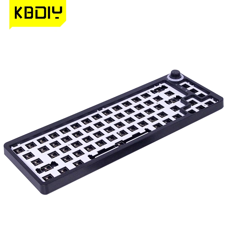 KBDiy TM680 Mechanical Keyboard Kit Hot Swap Wireless Bluetooth RGB Backlit Gamer 60% Keyboard For Cherry Gateron Kailh Switch keyboard desktop Keyboards