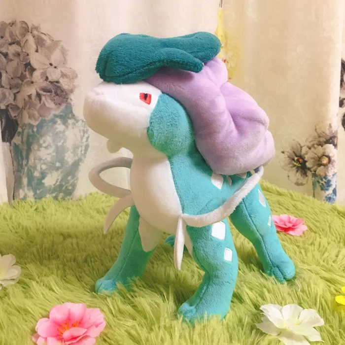 Карманный Монстр Suicune плюшевая кукла мягкая игрушка милая фигурка 20 см детский подарок