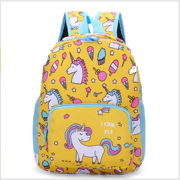 

New Cute Cartoon Children School Bags For Girls Boys Kids Backpacks Kindergarten Schoolbags Unicorn Kids Bag Mochila Infantil