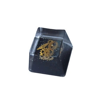 

Handmade Customized OEM R4 Profile Resin Keycap Keyboard RGB Translucent Keycap