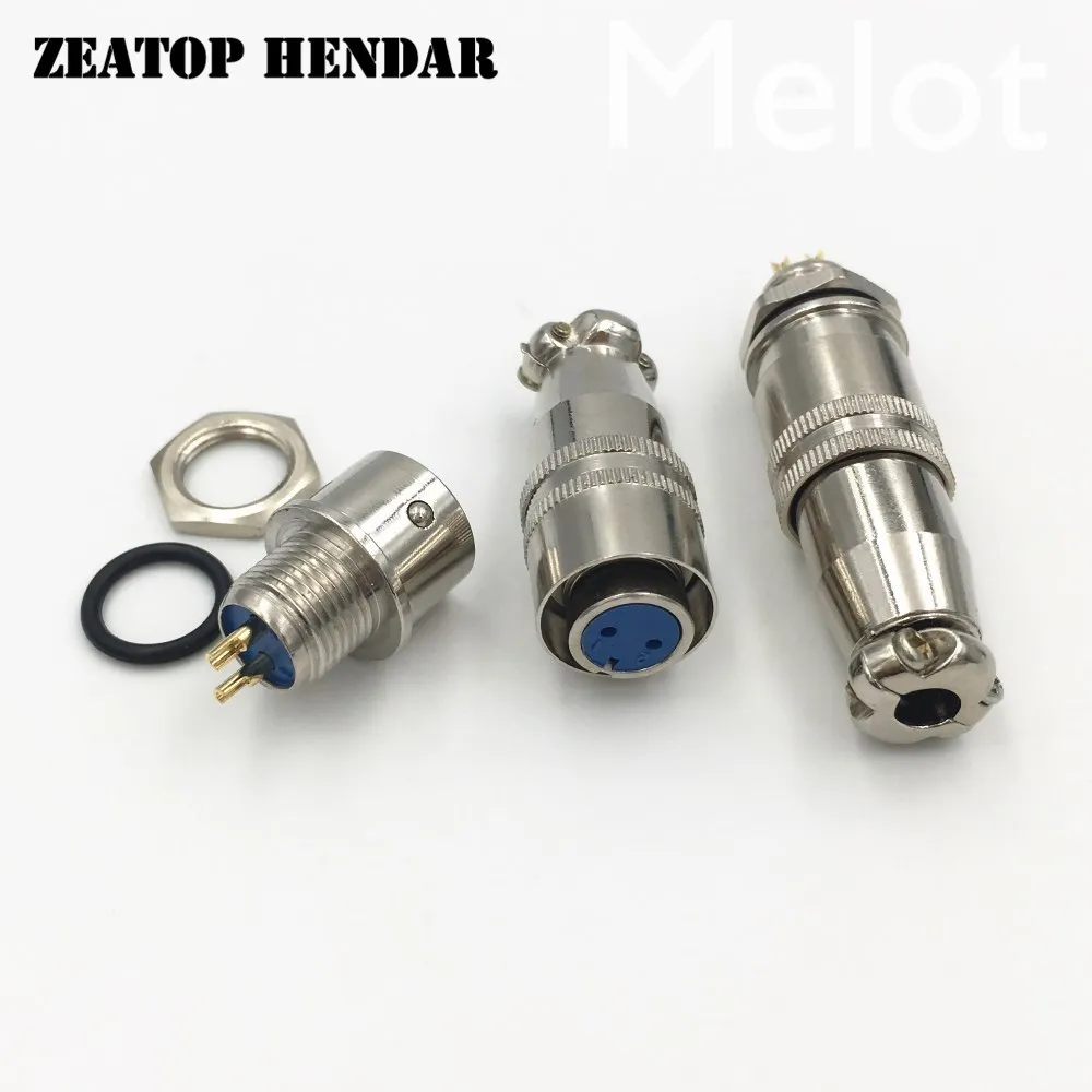 

50Sets XS8 XS9 XS10 Aviation Plug 8 9 10 mm 2 3 4 5 Pin Push-pull Circular Quick Air Socket 3A 250V Male and Female Connector