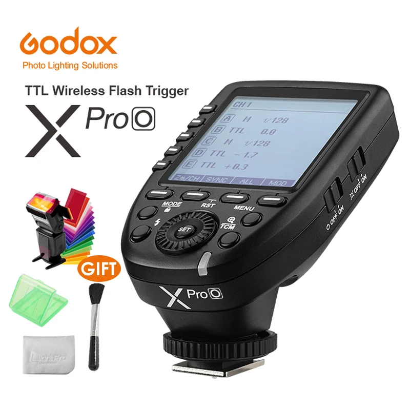 Godox TTL 2.4G X system High-speed LCD Screen Wireless Flash Transmitter Xpro-O For Olympus Pansonic Lumix P5 P3 PL5 GH4 G85 Godox TTL 2.4G X system High-speed LCD Screen Wireless Flash Transmitter Xpro-O For Olympus Pansonic Lumix P5 P3 PL5 GH4 G85
