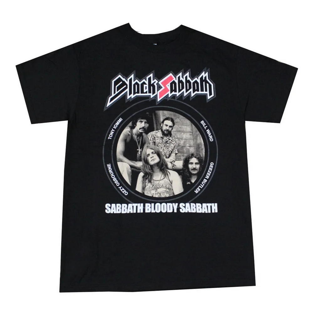 Мужская футболка с надписью Sabbath черная Bloody новая забавная унисекс | одежда