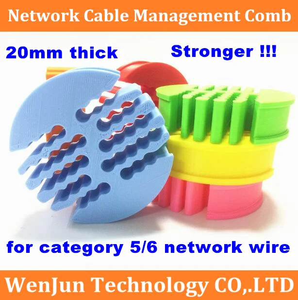 20mm thick 36 holes Network Cable Combs Modular Cables router network cabinet machine room Organizer Arrangement Tiy Tool 36wire