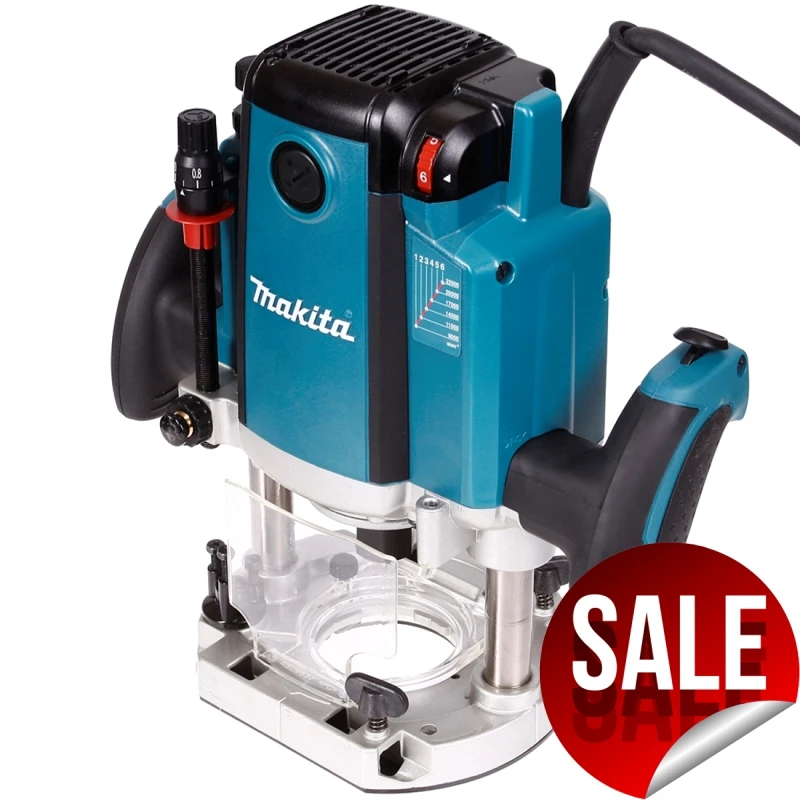 Фрезер электрический Makita RP2300FC (мощность 2300 Вт регулировка скорости глубина хода