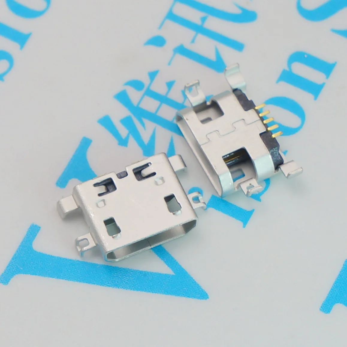 MICRO USB Shen пластина 0 8 мм штыревое отверстие безграничная 5PIN разъем 5P плата |