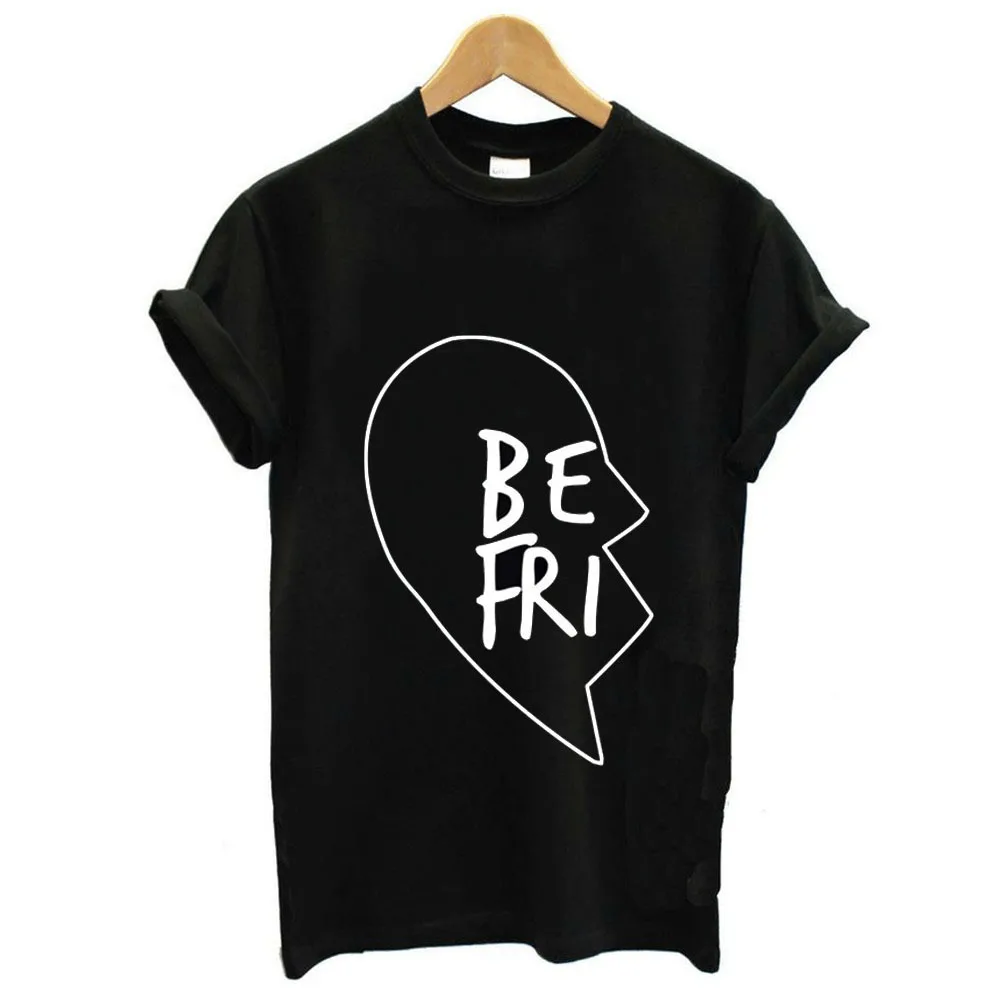

Best Friends Letter Print T Shirt Women Short Sleeve O Neck Loose Tshirt 2020 Summer Women Tee Shirt Tops Camisetas Mujer