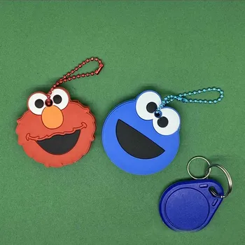 

Cartoon Clown Silicone Big Size Protective Key Case Cover For Key Control Dust Cover Holder Key Holder Entrance Card Set