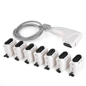

Ultrasonic facial lifting machine anti-wrinkle body sliming machine treatment heads 20000 shots per piece