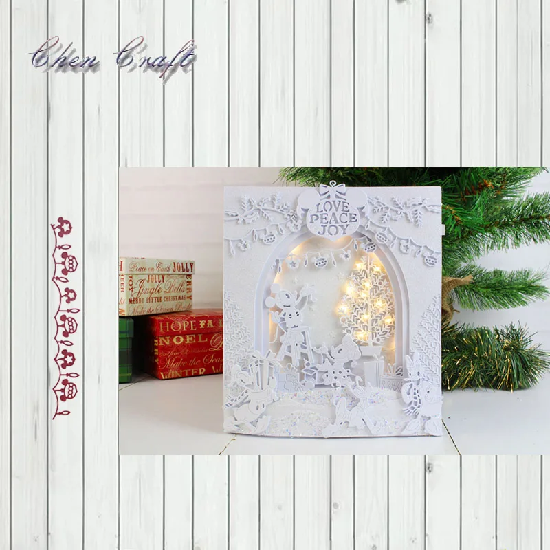 

Card decorative pattern Metal Cutting Dies for Scrapbooking DIY Album Paper Craft Diecuts Stencil Decor