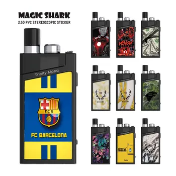 

Magic Shark Game of Thrones Flower Dollar Money Case Film Sticker Skin for Smok Trinity Alpha No Fade