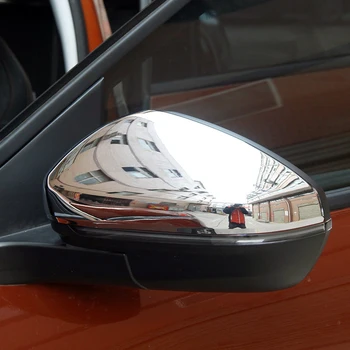 

Fit for Peugeot 508 2nd Gen 2019 2020 Car Styling ABS Rear View Side Door Mirror Cover Trim 2pcs Auto Accessories