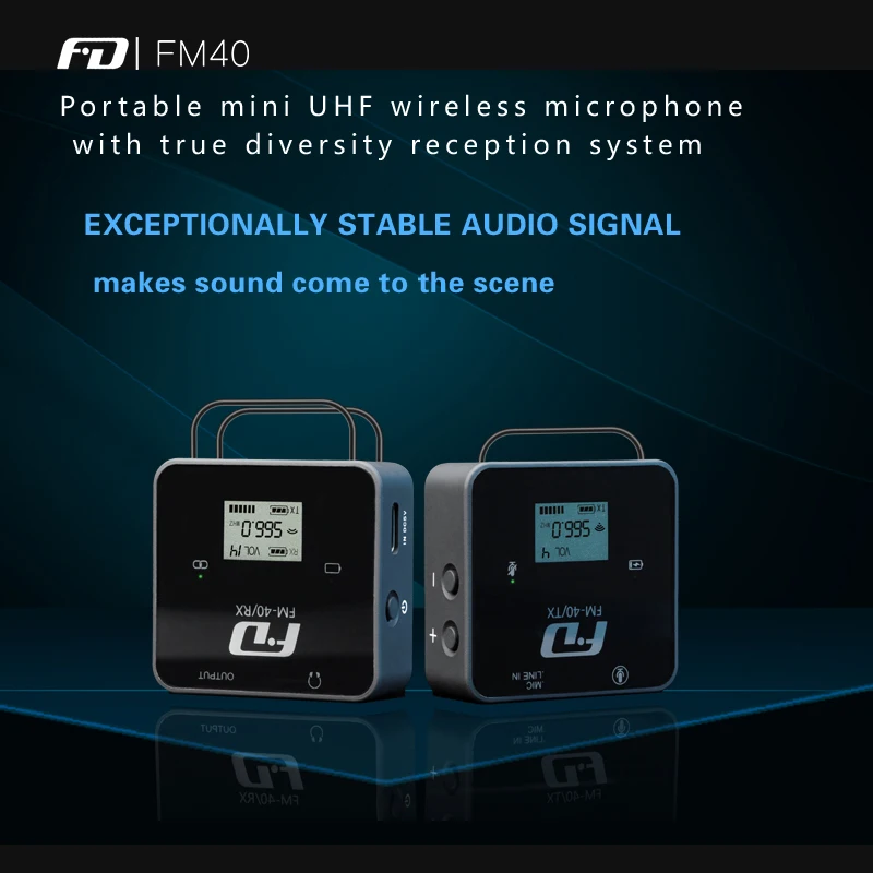 Feidu FM40 UHF Wireless Professional Microphone