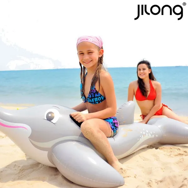 Air mattress Dolphin Rider Jilong 18736 (152 x 90 cm) | Спорт и развлечения