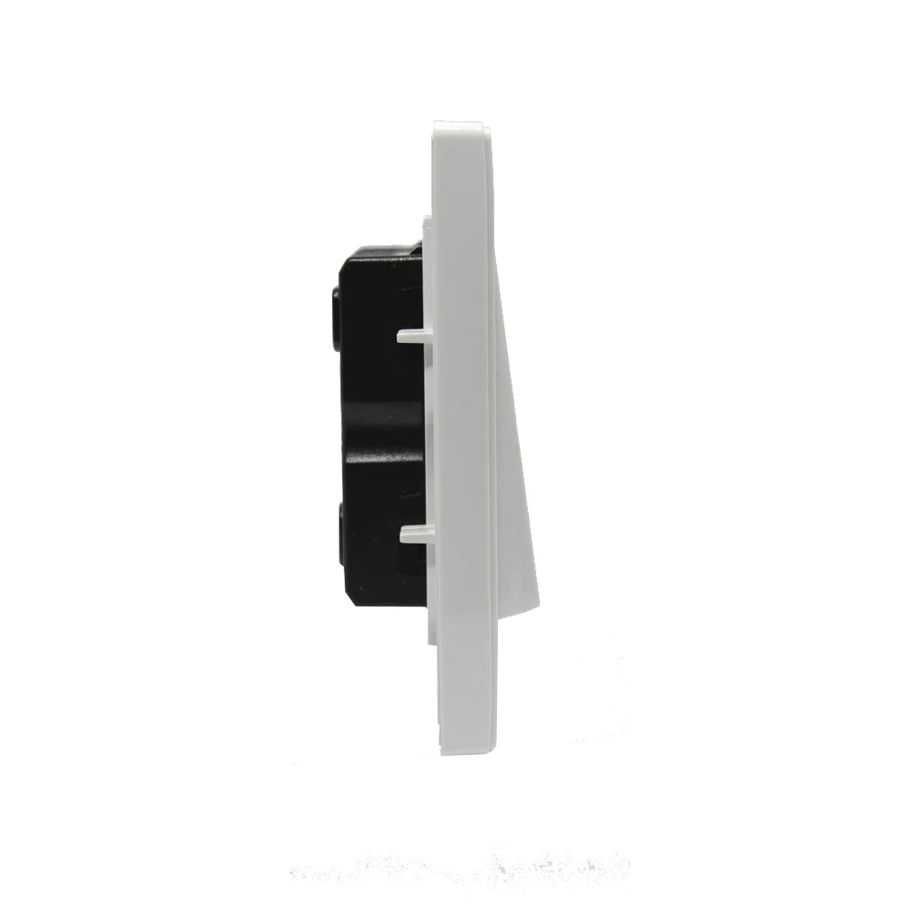 10 PCS Plastic Door Exit Button White Color Access Control System Accessories Release Wall Switch 10A 250V For Lamp