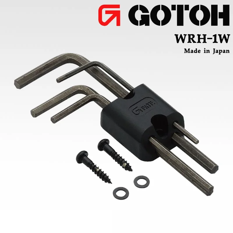 

Gotoh WRH-1W черный ключ держатель ж/4 шестигранные ключи