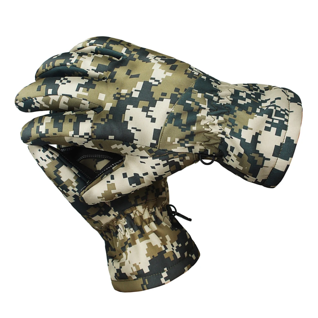 Winter Thermal Gloves Water Resistant Warm Glove Windproof for Running Cycling Driving Snow Skiing for Men and Women