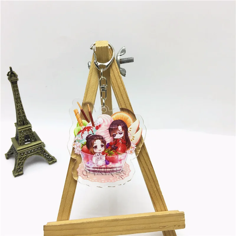 

Anime Grandmaster of Demonic Cultivation Tian Guan Ci Fu keychian Lan Wangji Wei Wuxian Xie Lian Hua Cheng Acrylic key chain