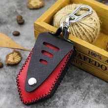 Брелок для ключей из натуральной кожи для мужчин и женщин, органайзер для ключей, сумка для ключей из коровьей кожи, кошелек для ключей, Модный чехол для ключей с мечом, унисекс