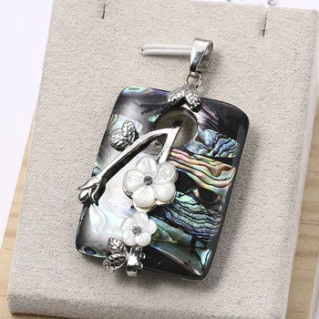 

Handmade Necklace Charms Pendant Abalone Shell Necklaces for Women Diy Charm Necklace Charms for Jewelry Making 2020 Fashion