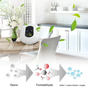 

Ozone Generator Air Sterilizer Purifier Deodorizer Ozonizador Ozone Household Oxygen Concentrator Water Purifying Sterilizing