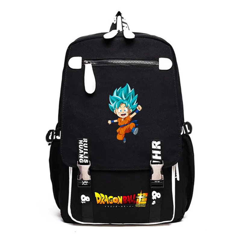 photo colour Супер школьные сумки Dragon Ball для подростков девочек мальчиков Супер Саян Гоку Ssj3 рюкзак для ноутбука большая емкость дорожные сумки на плечо - Цвет: photo colour