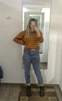 Winter Girls Jeans Women Soft High Waist Women'S Trousers Denim Loose Streetwear Woman Pants Femme Pantalon Mujer Thick Velvet