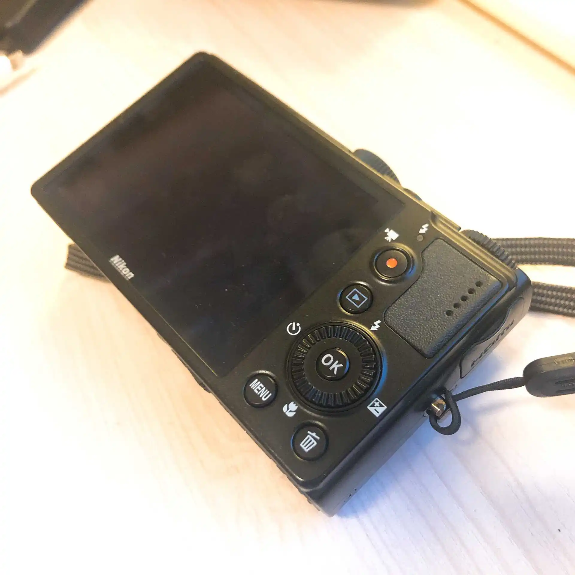  USED Nikon COOLPIX P300 12.2 MP Digital Camera 4.2x wide angle Auto Focus Image Stabilization WITH 