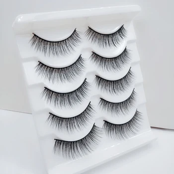 

3D46-60Mink Lashes 3D Mink Eyelashes 100% Cruelty free Lashes Handmade Reusable Natural Eyelashes Popular False Lashes Makeup