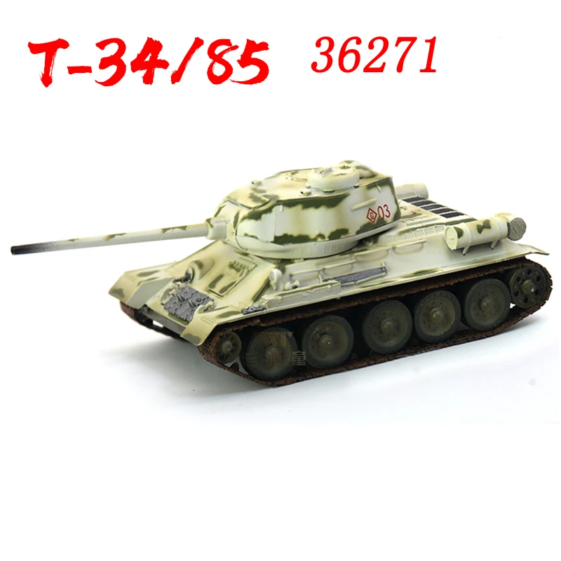 1 шт. 1: 72 T-34/85 модель танк хобби Коллекционная готовая пластиковая 36270 36271 военный для студентов детский подарок