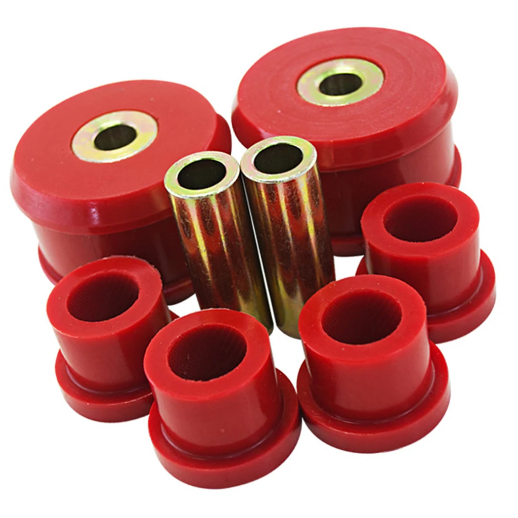 Car Front Control Arm Bushing Kit Fit for VW Beetle Golf Jetta 85-06 (Red)