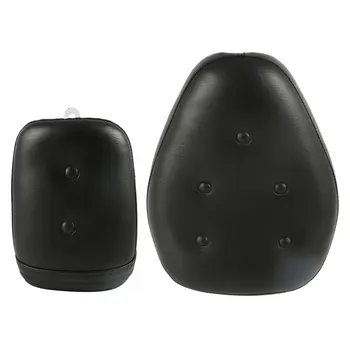 

2Pcs Pu Leather Black Front Rear Motorcycle Seat For Yamaha Virago Xv250 1988-2013 2009 2010 Abs Sponge Waterproof