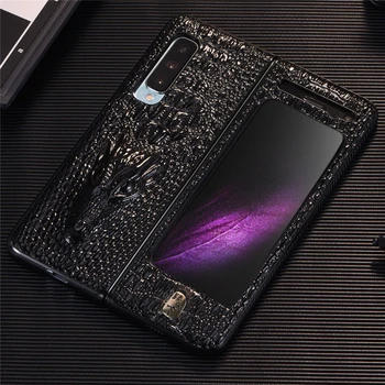 

Leather Protective Phone Case for Samsung W20/Fold/F9000 Mobile Phone Accessories Shockproof Back Cover Phone Shell