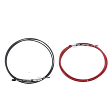Универсальный трос дроссельной заслонки для морских лодок Yacht рычаг управления 18FT черный+ красный