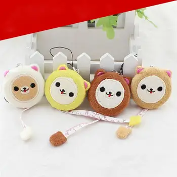 

Portable Cute Cartoon Plush Retractable Tape Measure Ruler Sewing Tool (Random Style)