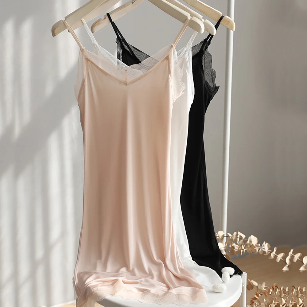 chinese dress ladies Women Underdress V Neck Chemise Sleepwear Full Slips for Under Dresses Lace  Irregular Party Maxi Summer Dress (Black,Small,Small) at Amazon Women's  Clothing store