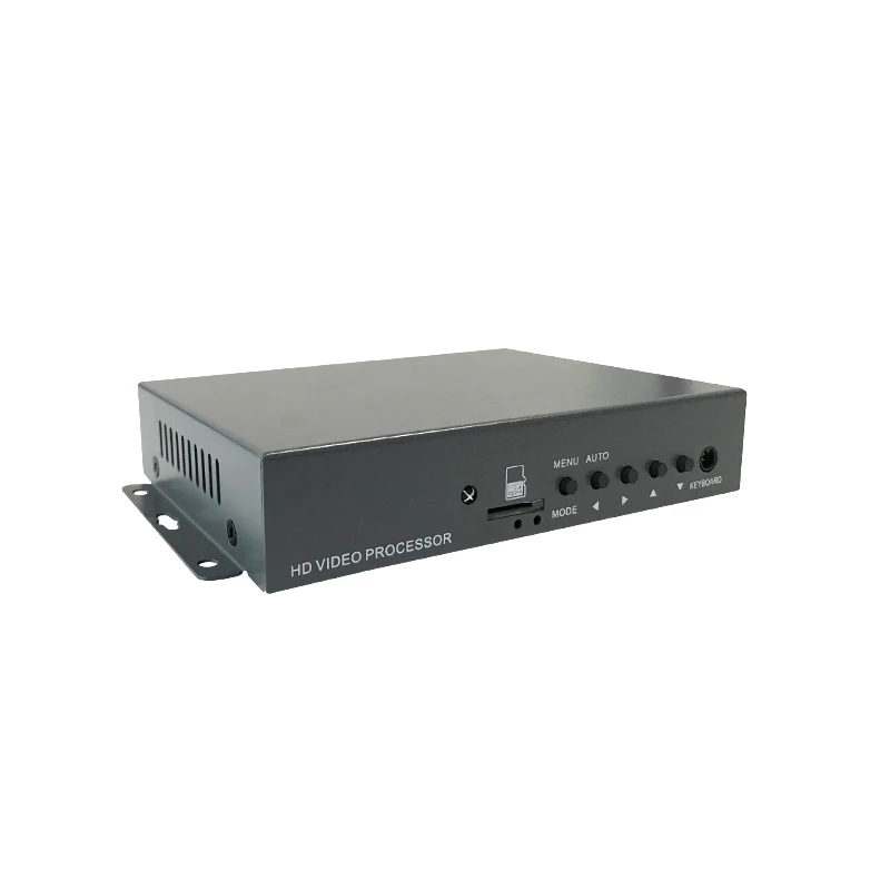 SZSUNTEX AHD 4 channel color quad processor with HDMI VGA output BNC input interface for car CCTV bus truck