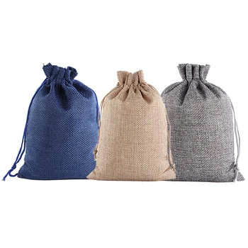 

With Drawstring Gift Bag Set Snacks Holiday Jewelry Candy Storage DIY Advent Calendar Christmas Decor Countdown Party Wrapping