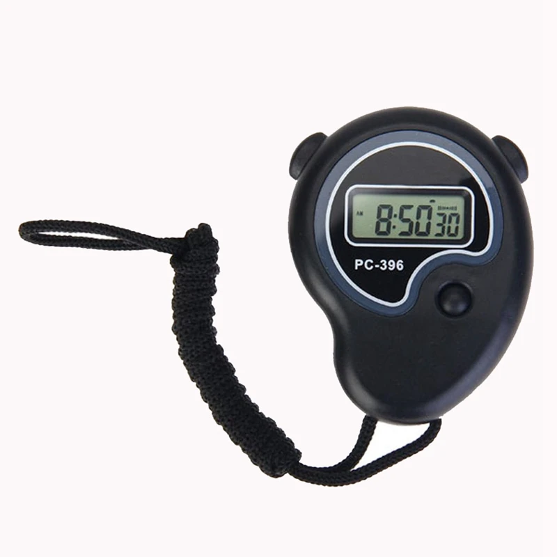 

Digital Handheld Sports Stopwatch Stop Watch Time Clock Alarm Counter Timer