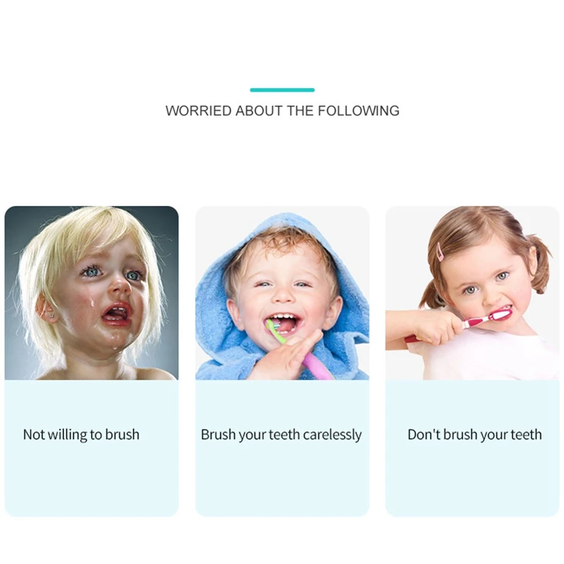 Professional Baby Sonic Toothbrush Children Cartoon Electric Toothbrush Waterproof Soft Oral Hygiene Tooth Care Professional Baby Sonic Toothbrush Children Cartoon Electric Toothbrush Waterproof Soft Oral Hygiene Tooth Care