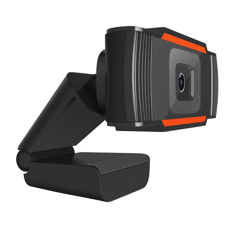 Minicámara Web HD de 1080P, 720p, 480p, para ordenador, grabación de vídeo, trabajo en HD, cámara Web con micrófono, giratoria para PC de escritorio