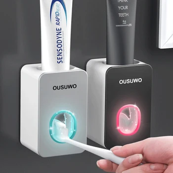 

Wall Mount Automatic Toothpaste Dispenser automatic squeezer toothpaste dispenser Bathroom Accessories Set Toothpaste Squeezer