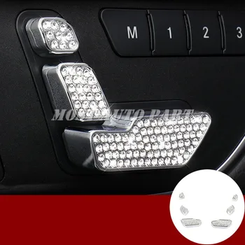 

Rhinestone Style Seat Adjust Button Cover For Benz ML W166 2012-2015 GL X166 2013-2015