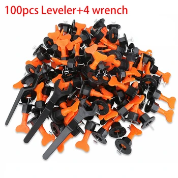 

Multi-functional Tile Levelers Locator Spacers 100pcs 4pcs Wrench T-type