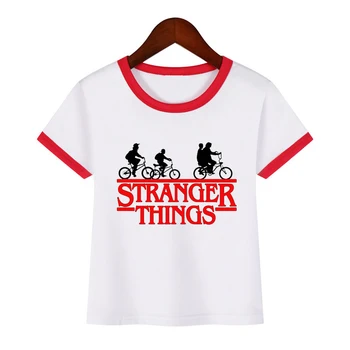 

Baby boy and girl Stranger Things t shirt Kids tee shirt fashion Cartoon Short Sleeve T-shirt Clothes Funny Tshirt Casual Tops