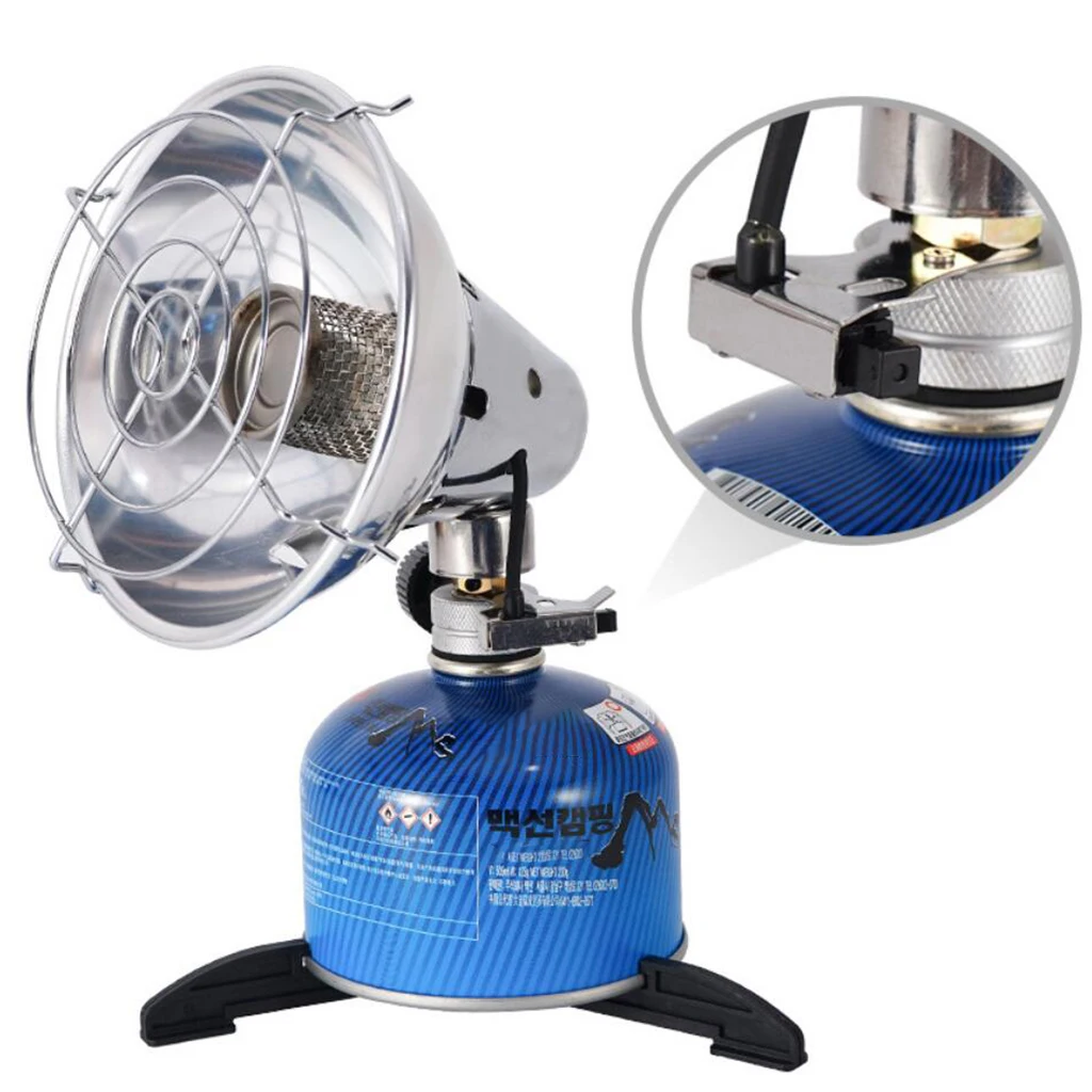 Портативная газовая плита с подогревом обогреватель для дома и офиса рыбалки