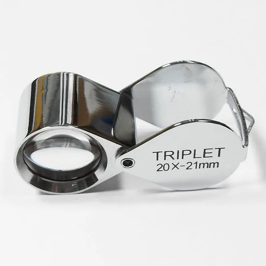 30x21 мм triplet loupe 20x увеличительное стекло для ремонта ювелирных изделий и часов