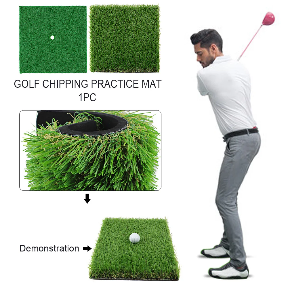 Golf Chipping Practice Mat Portable Training Aids Exercise Indoor